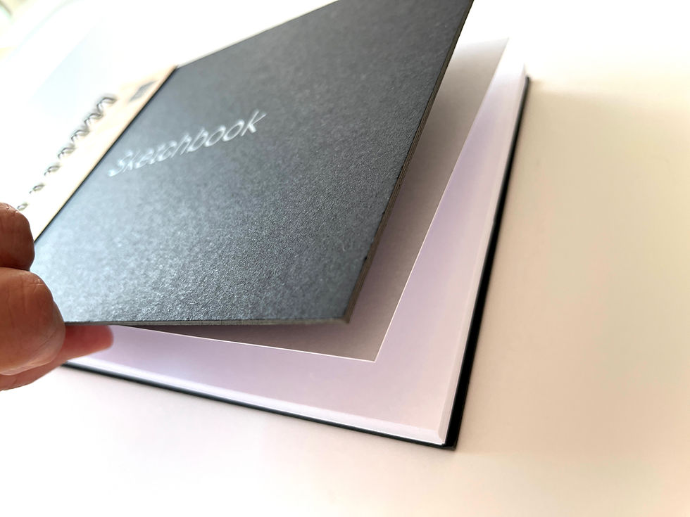 Miniatura: Sketchbook Negro A5