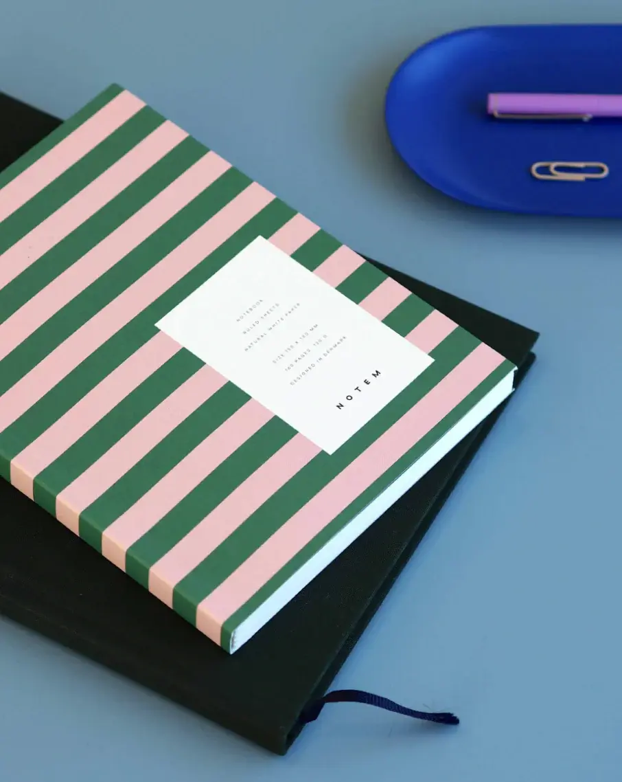 Miniatura: Cuaderno UMA Medium - Verde & Rosa