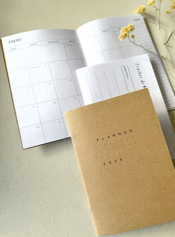 Planner 2026 kraft A5 16