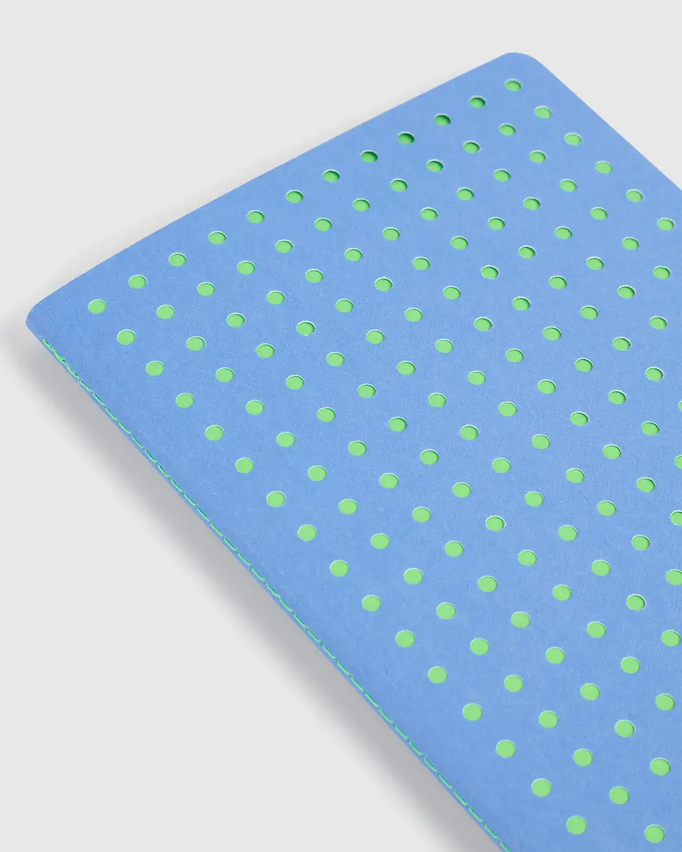 Miniatura: Libreta A5 Perforada - Stitch Bluebell