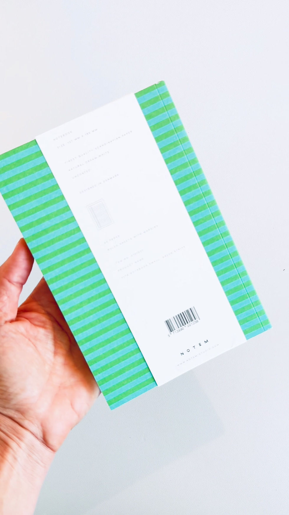 Miniatura: Cuaderno VITA Small Rayado - Verde y Turquesa
