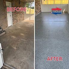 Patio Polyaspartic Coating