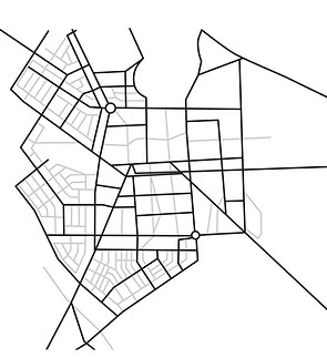Simplified Street Map