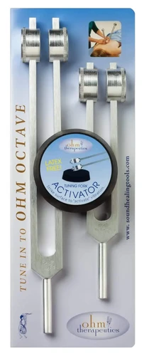 Ohm Octave Weighted Tuning Forks set | Healing Waters