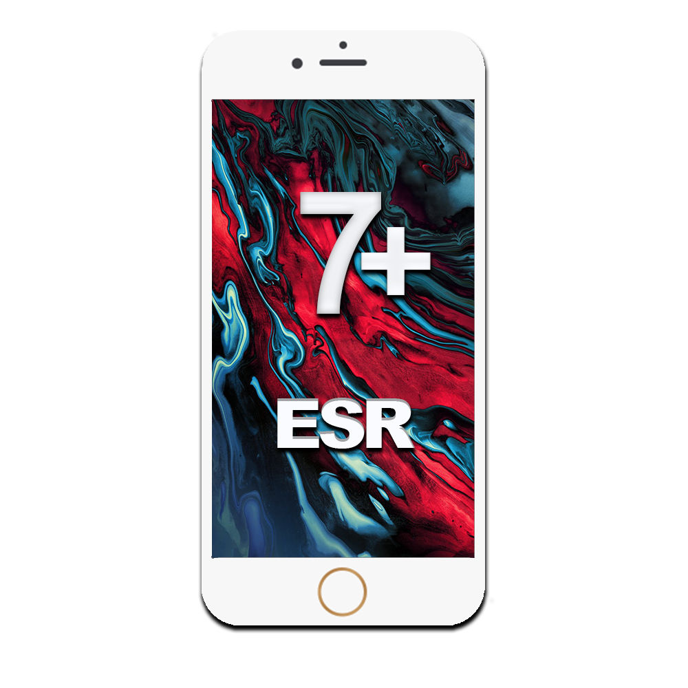 ESR LCD DISPLAY ASSEMBLY FOR IPHONE 7 PLUS WHITE