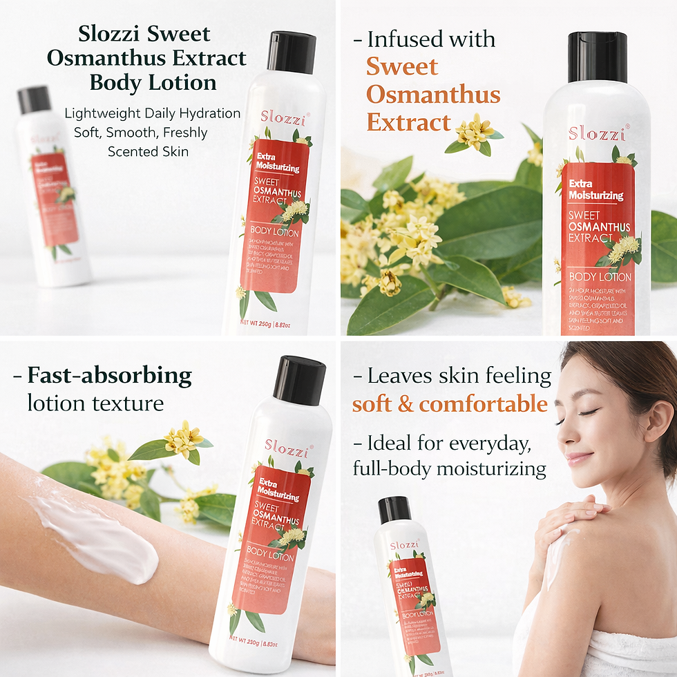 Thumbnail: Slozzi Extra Moisturizing Sweet Osmanthus Extract Body Lotion 100ml