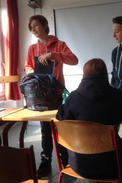 Instructies tijdens les Nederlands