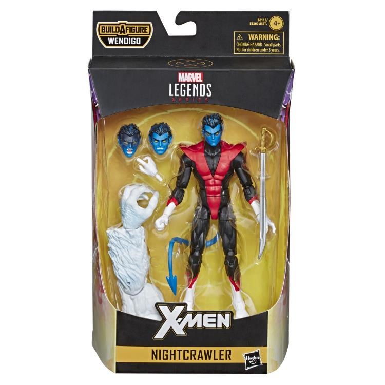 X-Men Marvel Legends Nightcrawler (Wendigo BAF) (Standard Grade)