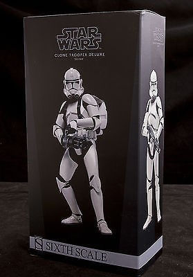 Clone Trooper Deluxe Shiny Star Wars Sixth Scale