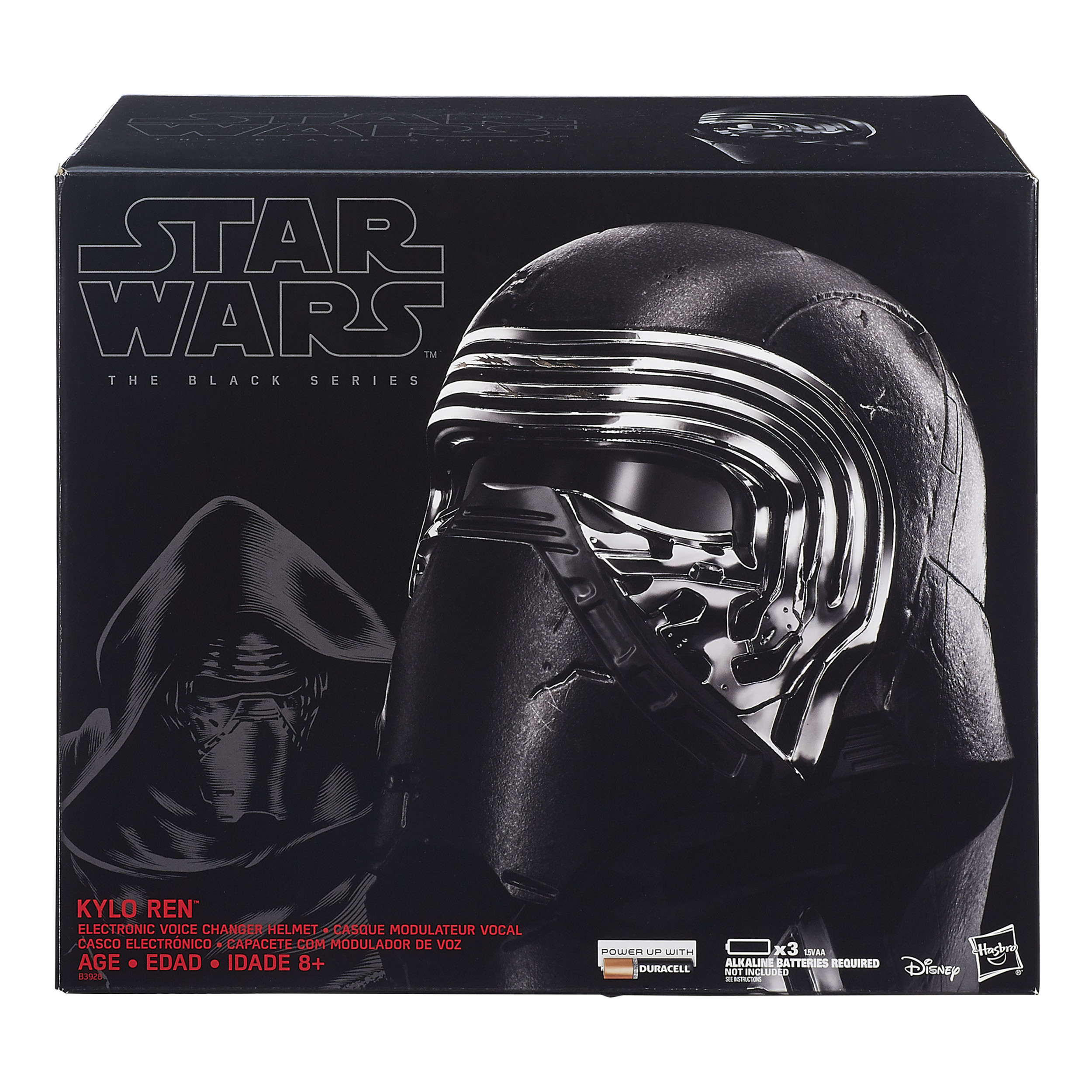 Kylo Ren Electronic Voice Changer Helmet Star Wars The Black Series