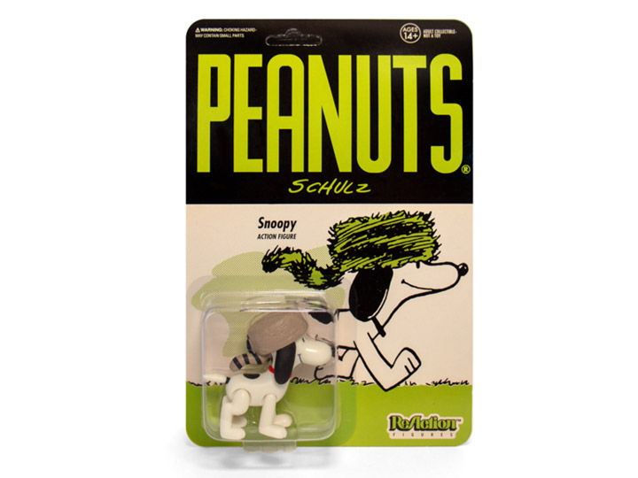 Peanuts ReAction Raccoon Hat Snoopy SDCC 2019 Exclusive Figure (Standard Grade)