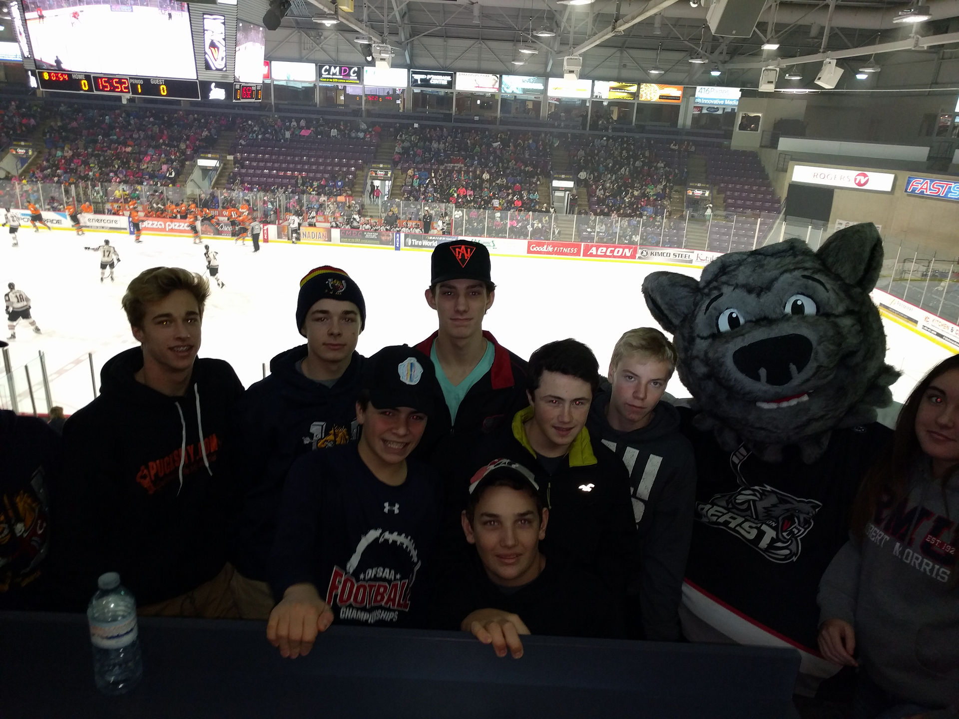 A visit from Boomer.
