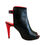 Thumbnail: Red on Black Leather - ANK Stiletto