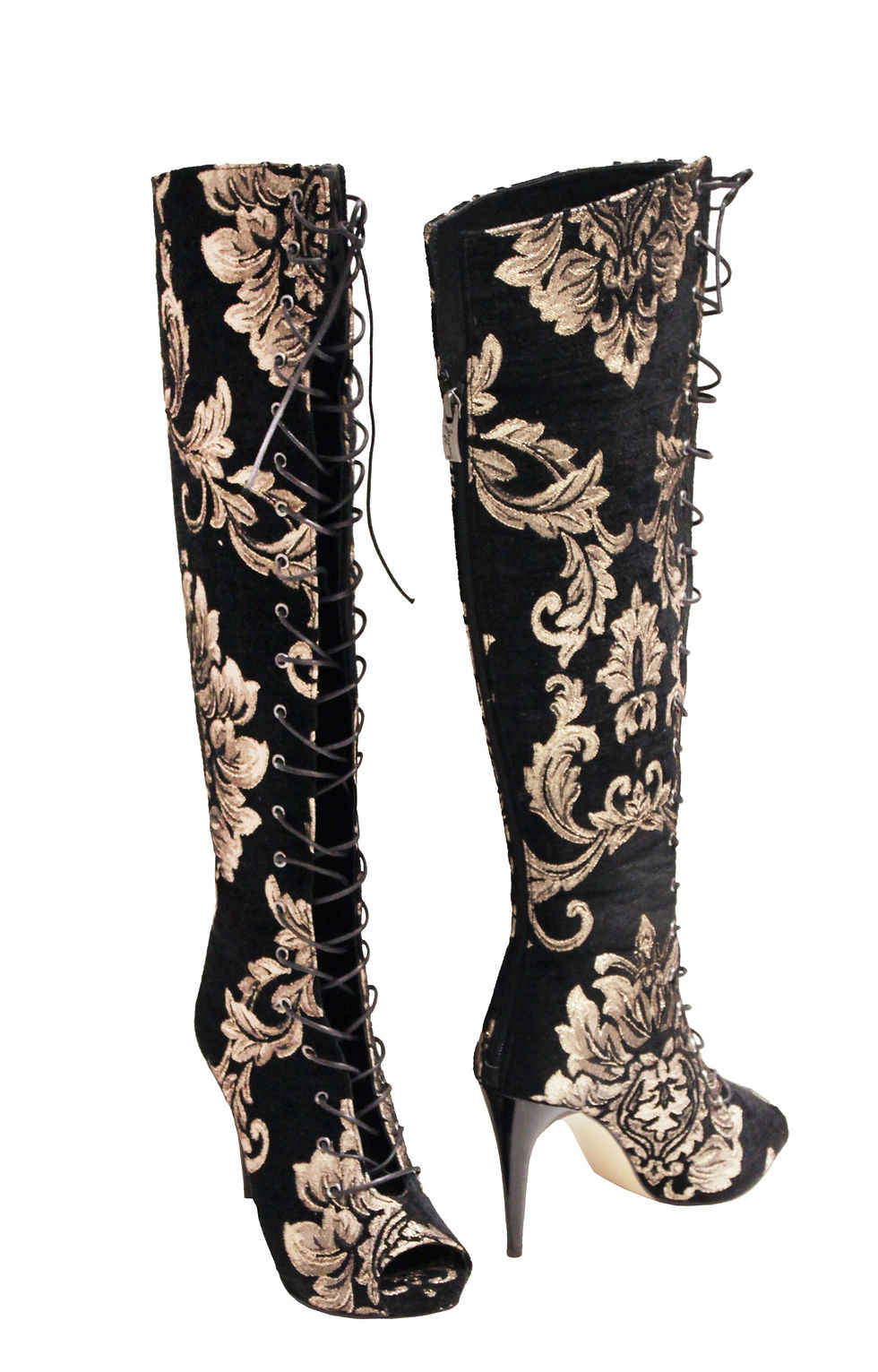 Thumbnail: Khaleesi Lace Up Front - OTK Stiletto