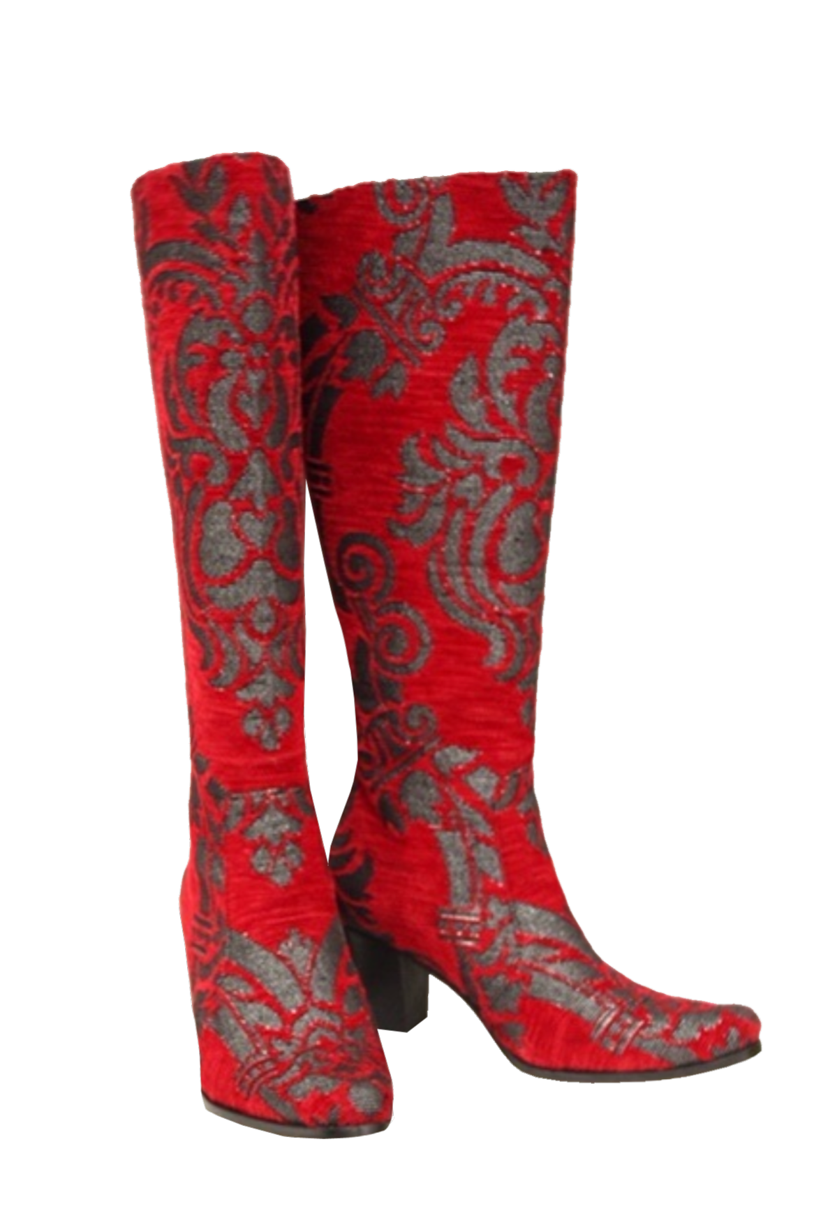 Milan Charcoal and Red - Cuban