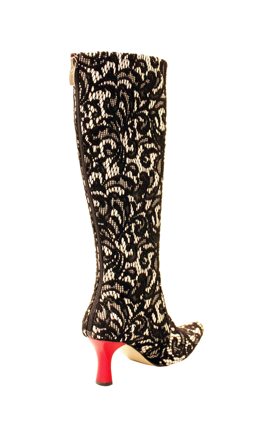 Thumbnail: Black and White Lace - Kitten