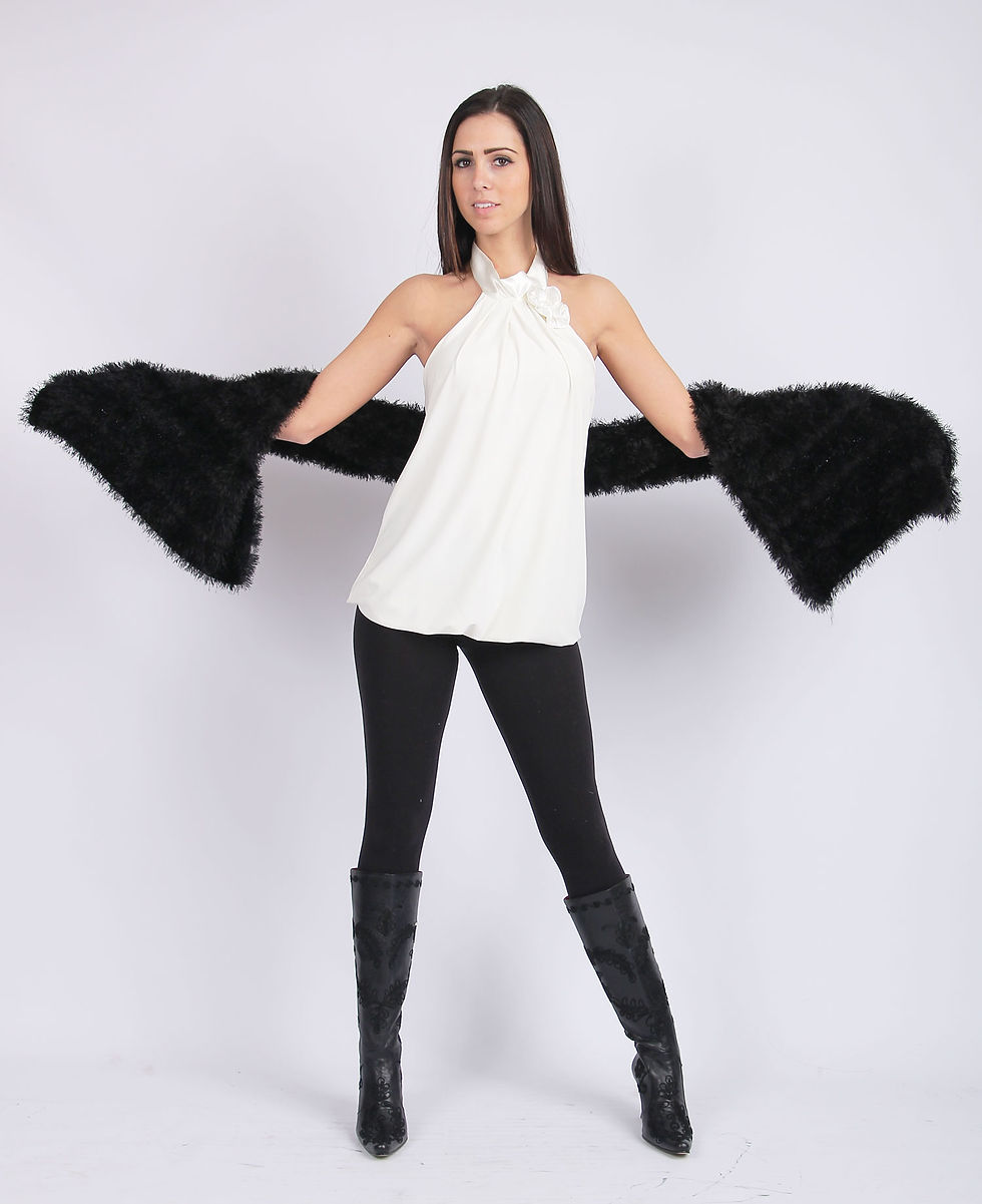 Thumbnail: Hand-knit Shawl