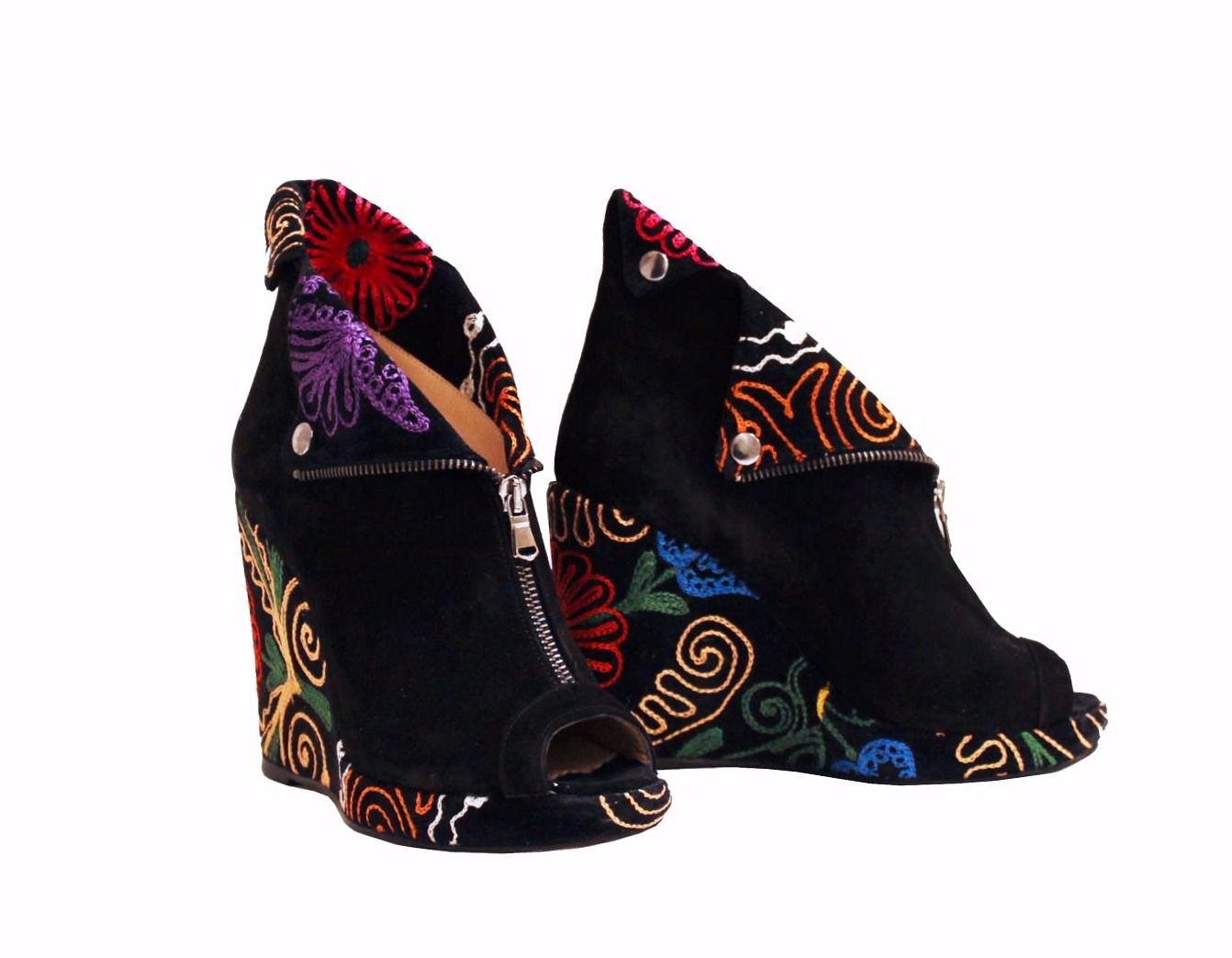 One of a Kind Suzani - ANK Wedge