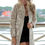 Thumbnail: Kaftan Coat - Cream