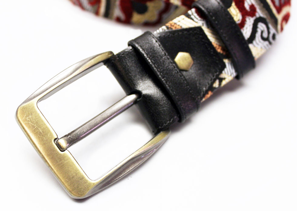 Thumbnail: Textile Fire Adjustable Jean Belt