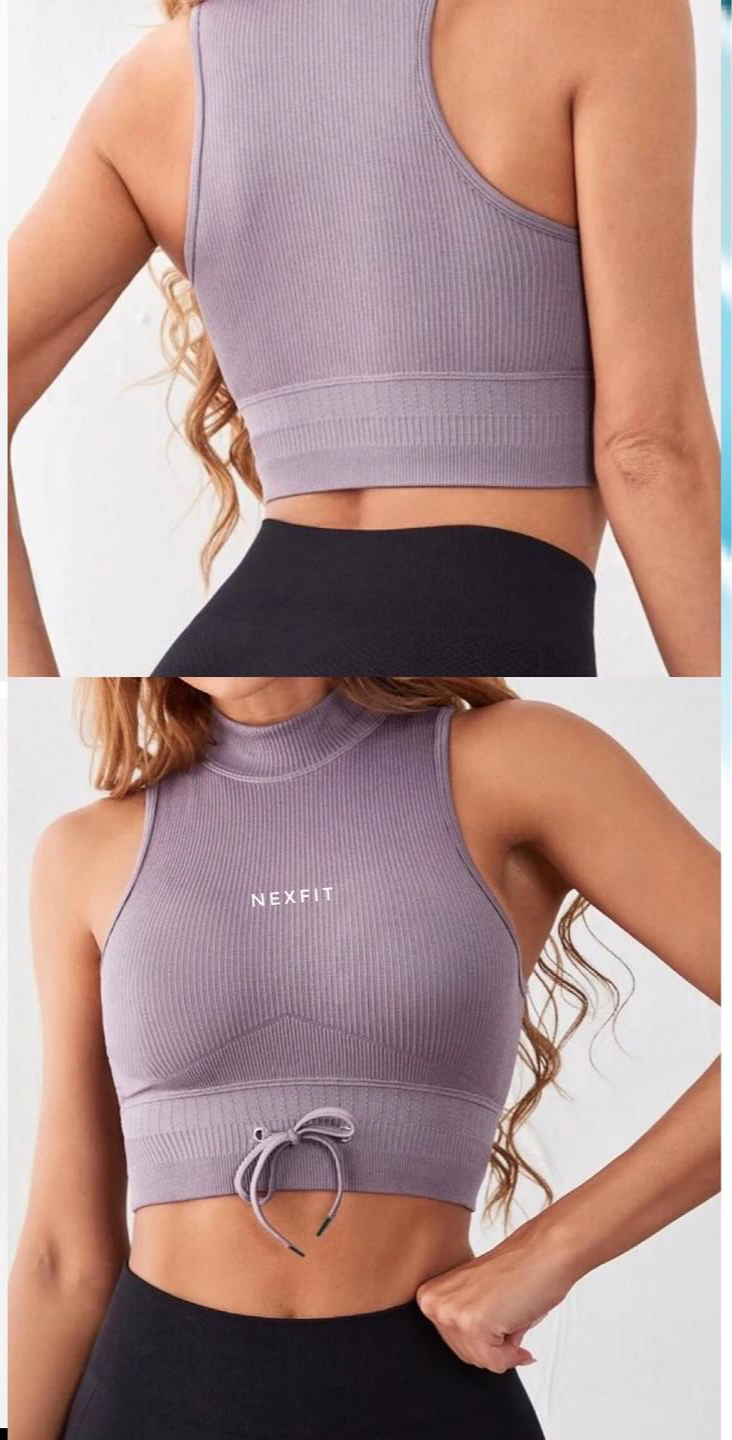 Thumbnail:  Skylar Seamless High Neck Sports Top
