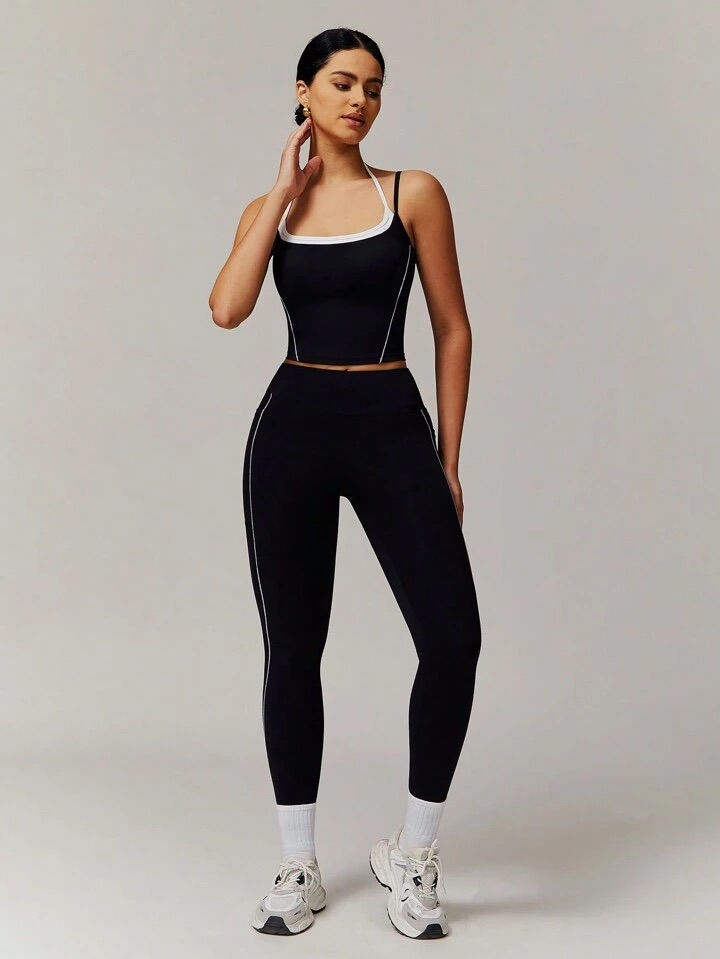 Thumbnail: Contour Fit High-Waist Leggings