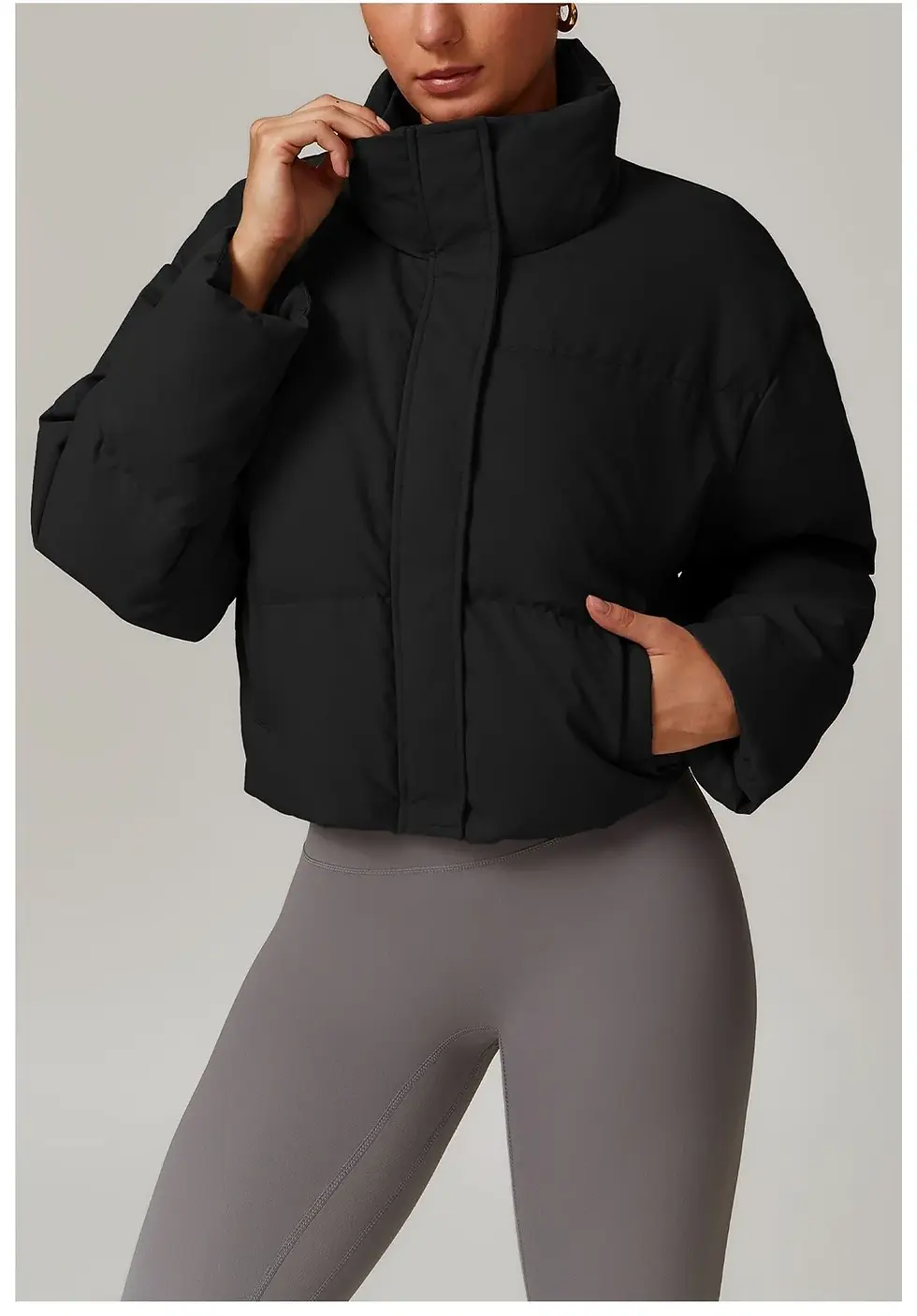 Thumbnail: Warm Water Resistant Puffer Jacket