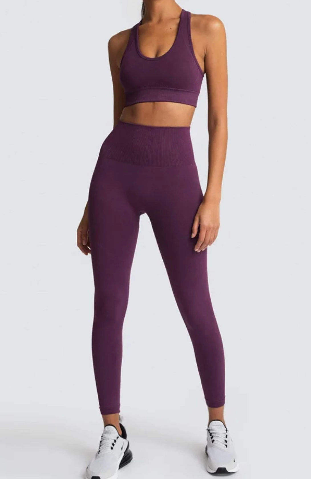 Nicole High  Waist Athletic Seamless Leggings