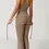 Thumbnail: Curve Flare Tie-Up Pants 