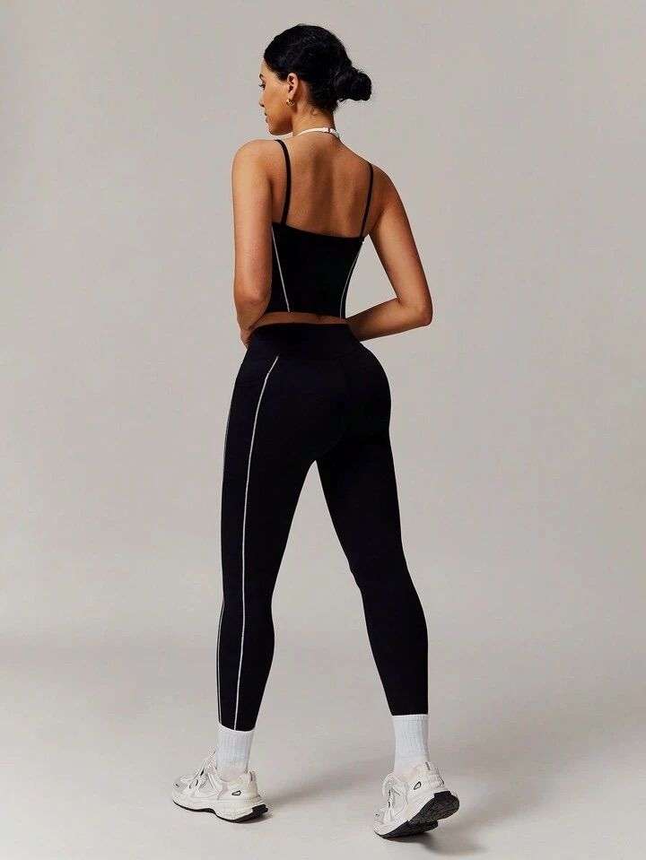 Thumbnail: Contour Fit High-Waist Leggings