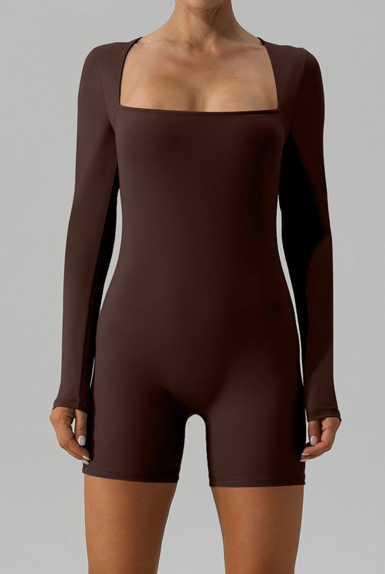 Thumbnail: Strappy Square Neck Tank Top Jumpsuit