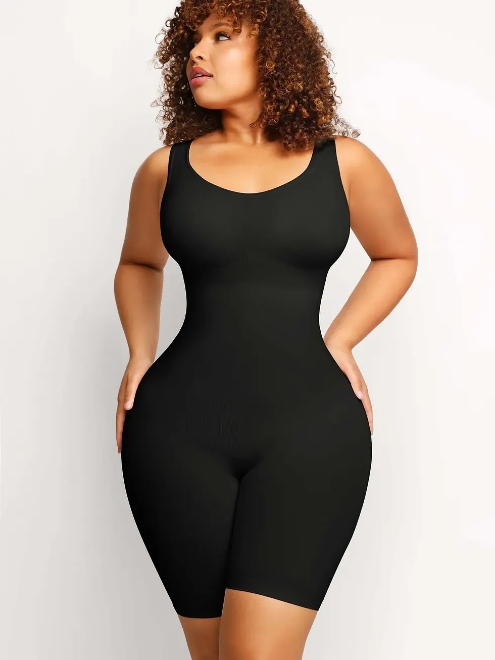 Thumbnail: Eco-friendly Seamless Outerwear Jumpsuit Shapewear
