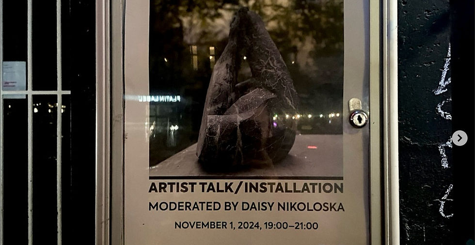 2024, Marquina Marble, h. 80 cm