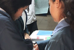 estudiantes en una actividad ludico pedagogica