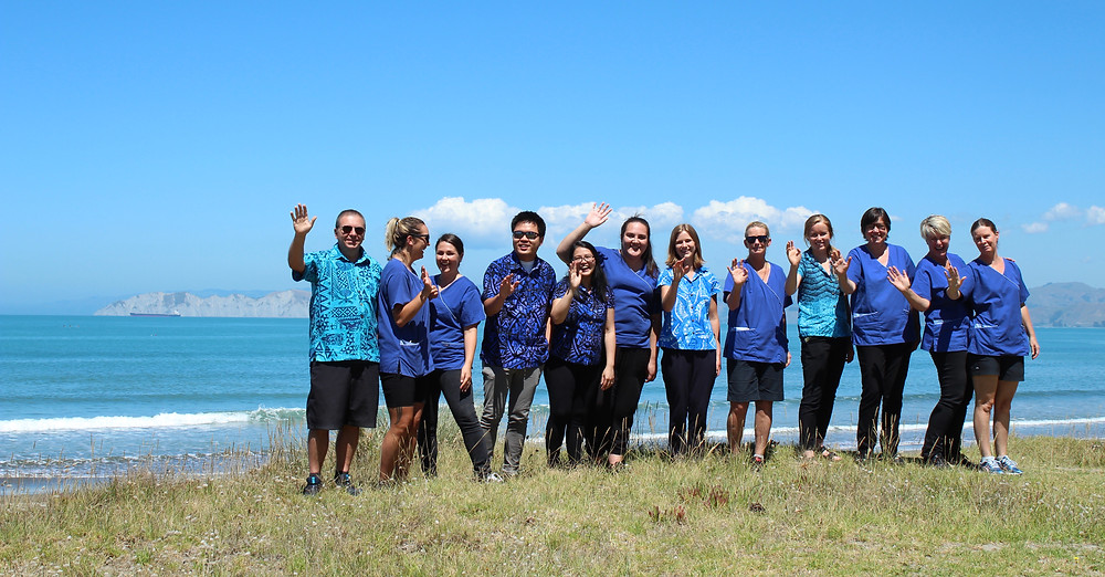 Dentists and chair assistants make up Ocean's Twelve at Ocean Dental Centre