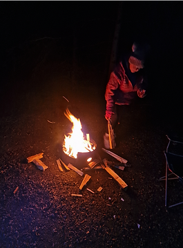 Whistlers Campground Firepit