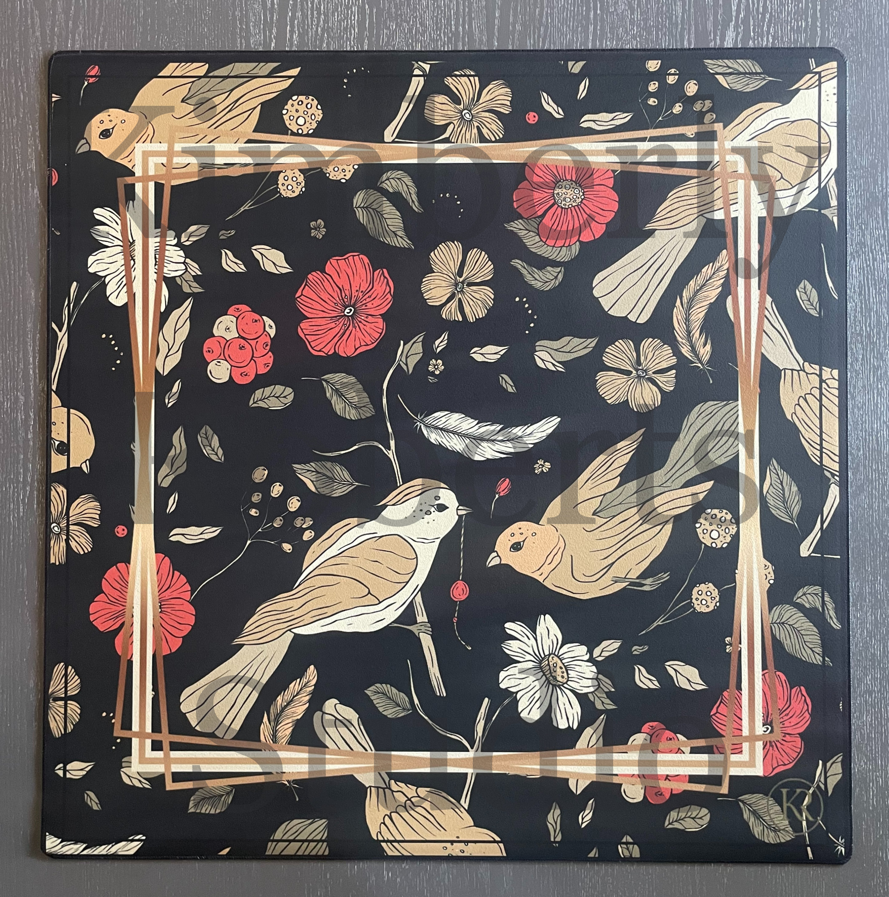 Belle Fleur Mahjong Mat