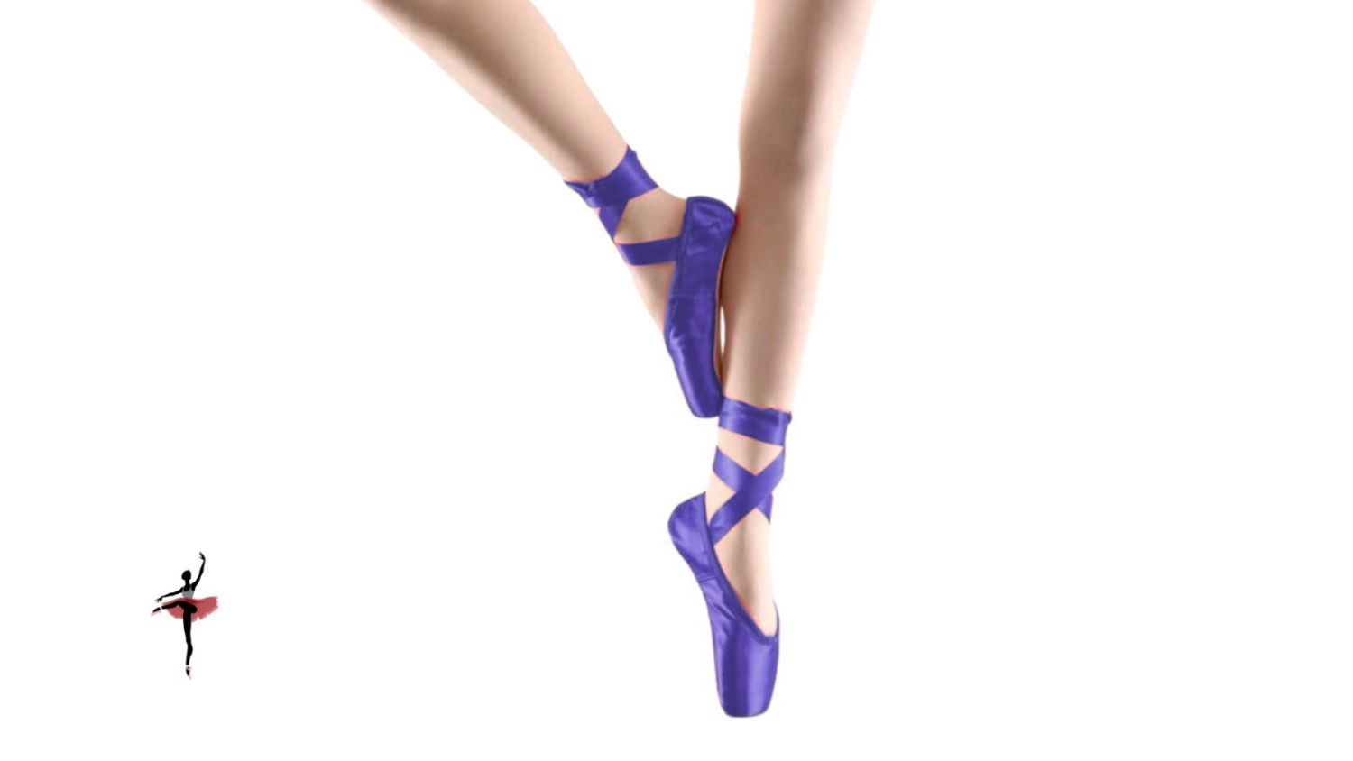 Zapatillas de puntas de raso