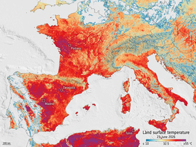Europa em alerta: Temperaturas extremas