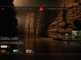 Delta Cafés reforça presença digital com novo website