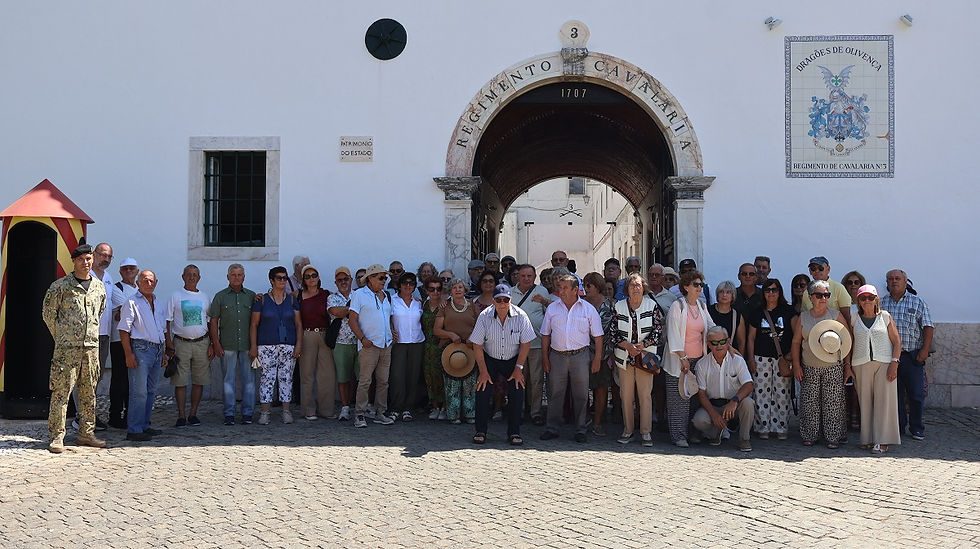 ESTREMOZ - 50 Visitantes uma viagem pela História no Regimento de Cavalaria N.º3