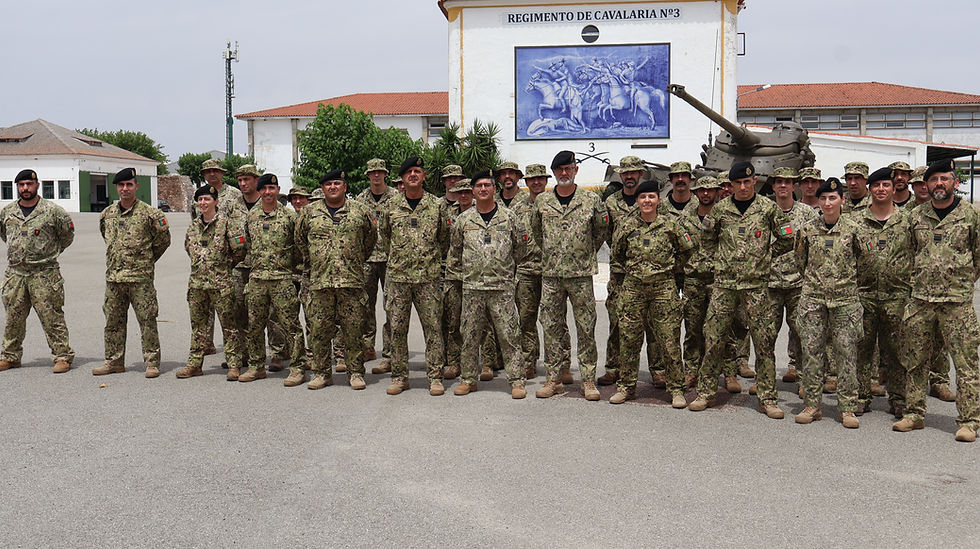 Estremoz - Regimento de Cavalaria N.º 3 destaca-se no apoio a Curso Avançado de Planeamento Militar Terrestre