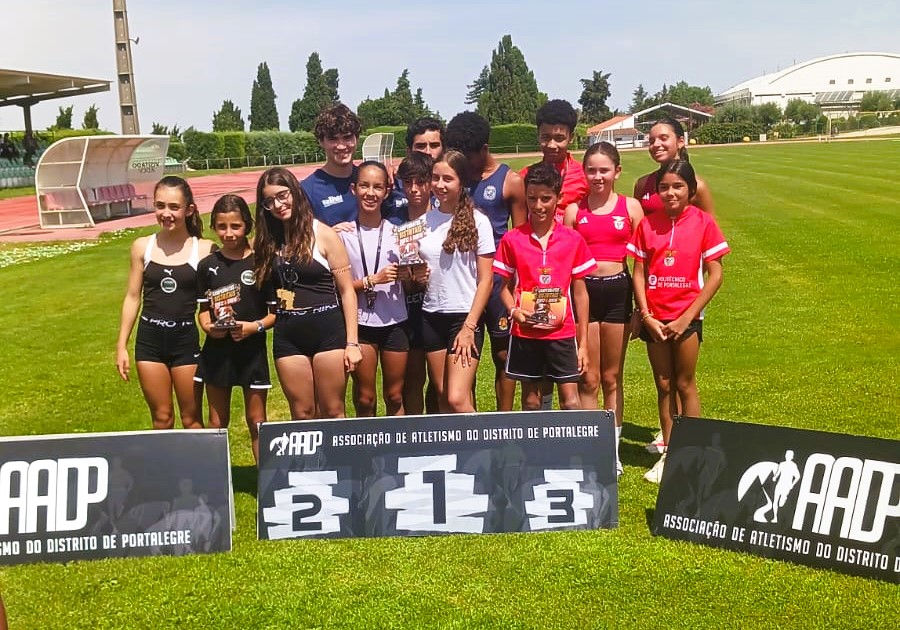 Sport Arronches e Benfica conquista quatro títulos distritais e sobe ao pódio colectivo em Castelo de Vide