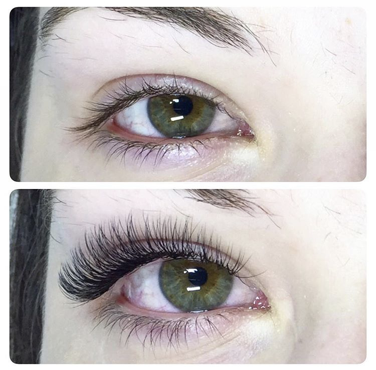 Hybrid Eyelash Extensions