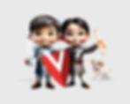 My work is character building: Sir Vic, Lady Cathy and Sir Bouncealot are the brand mascots