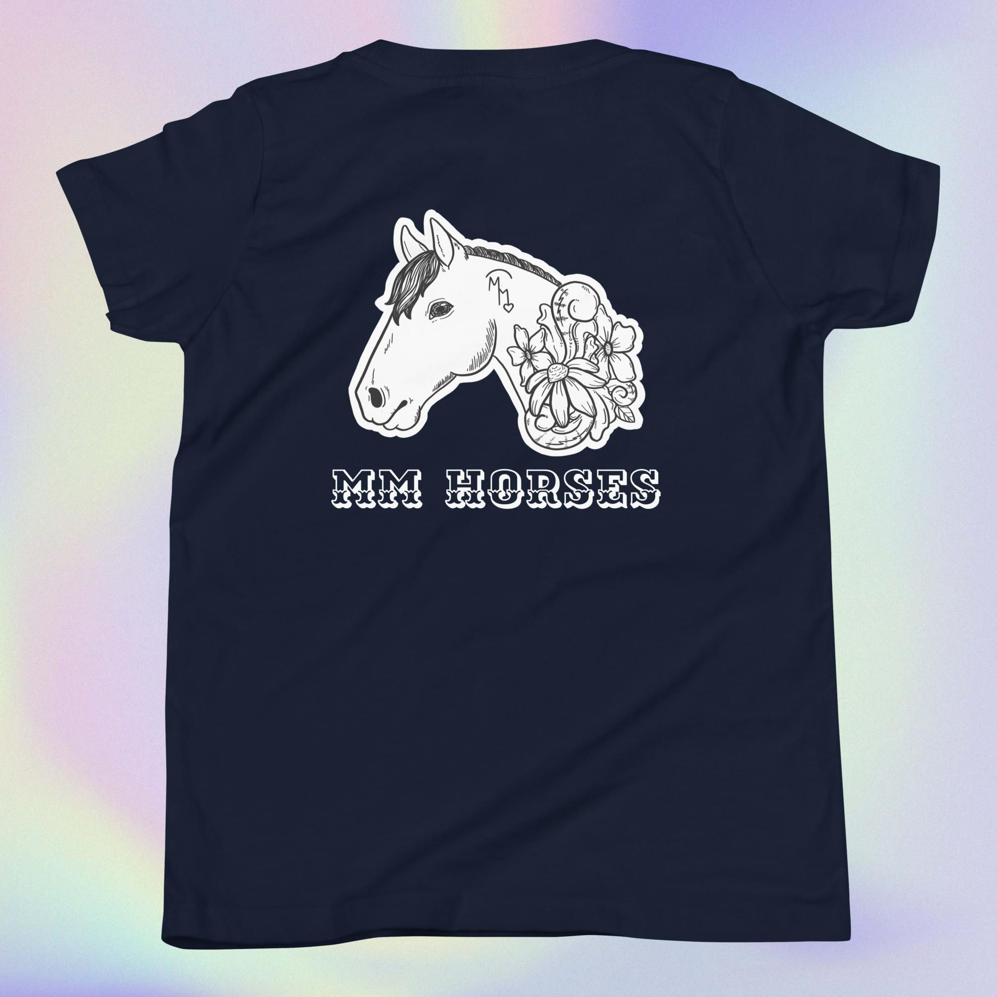 Youth White Logo on Back T-Shirt