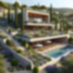 Maison contemporaine conçue par Thomas Bataille, architecte à Saint-Maximin-la-Sainte-Baume. Un design moderne, des volumes optimisés et une intégration parfaite dans son environnement