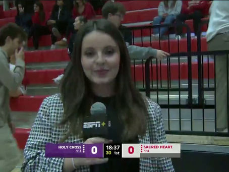 Sacred Heart Men's Basketball vs Holy Cross Opening Hit