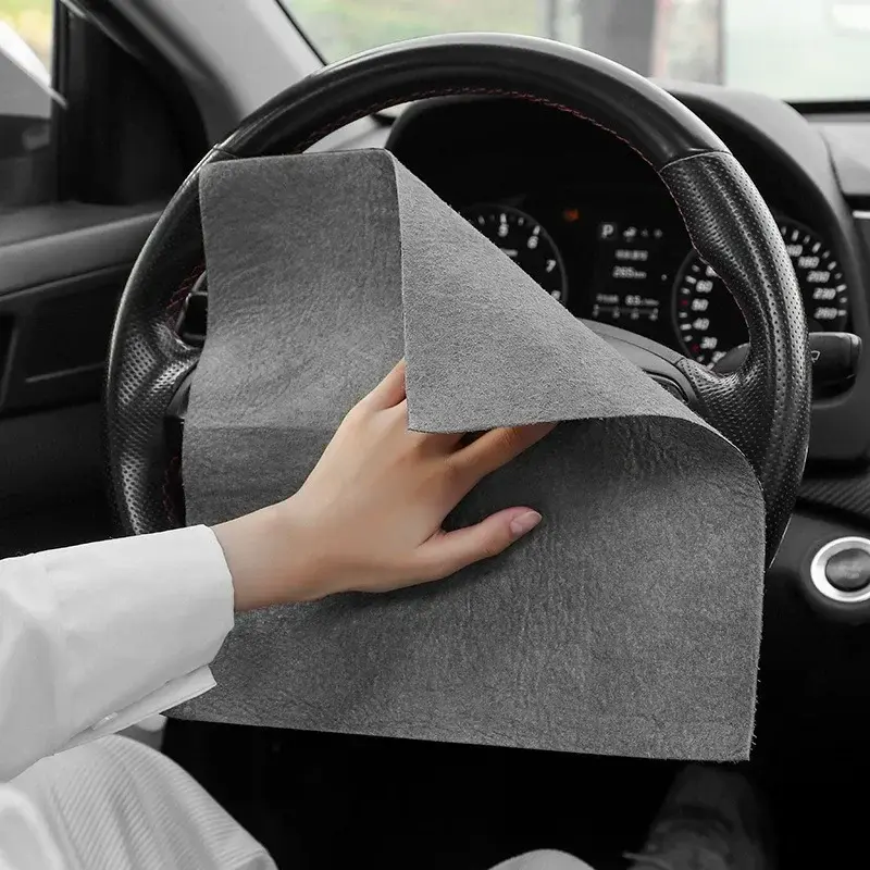 Trapo de vidrio mágico multifuncional, paño de limpieza de espejo de ventana f