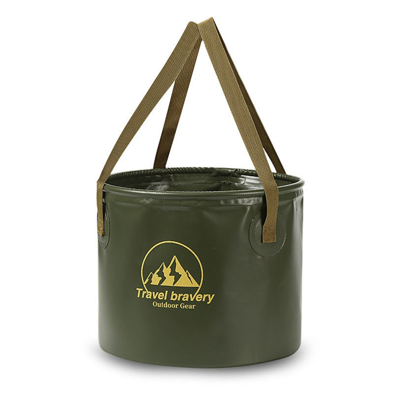 Cubo plegable multifuncional de 5L/10L/20L, lavabo plegable portátil para viaje